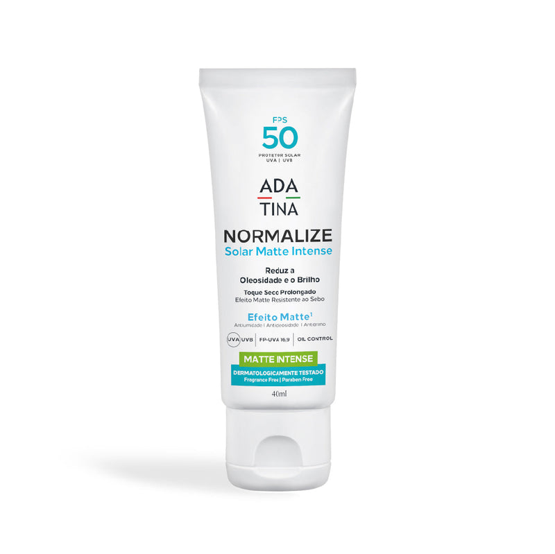 Protetor Solar 12HS Para Pele Oleosa - Normalize Matte Intense FPS 50 40ml