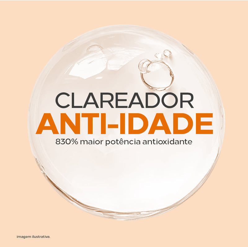 Sérum Anti-Idade Clareador de Alta Performance com Vitamina C – Pure C 20 Mega Potent 30ml