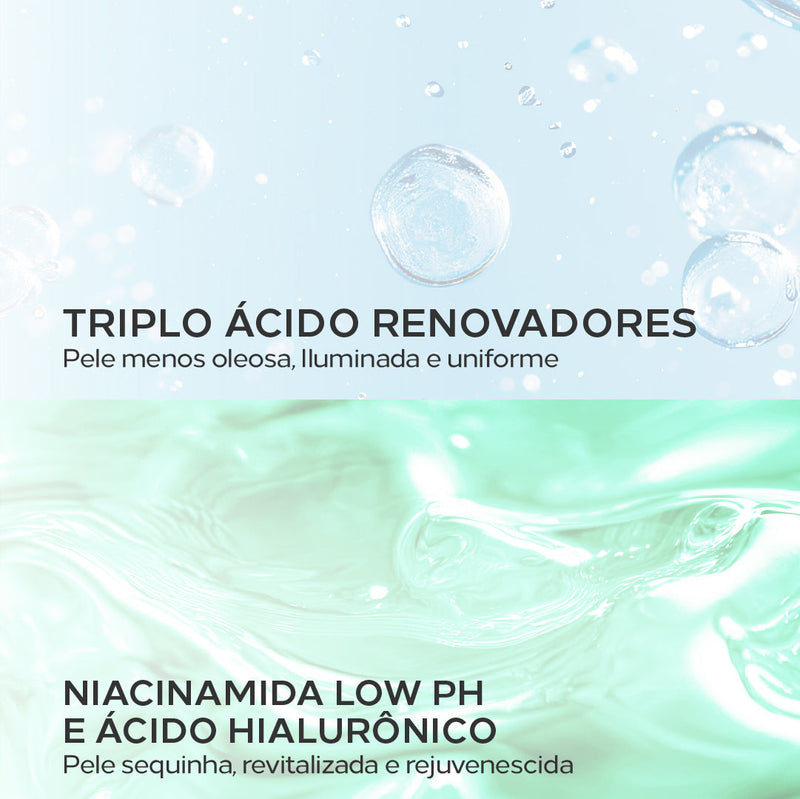 Sérum Clareador com Niacinamida e Ácidos para Pele Oleosa – Depore 6 in 1 Sérum Ultra Clareante 30ml