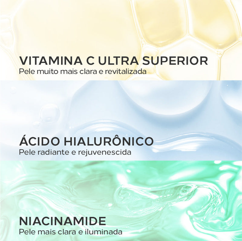 Sérum Anti-Idade Clareador de Alta Performance com Vitamina C – Pure C 20 Mega Potent 30ml