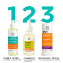 Protetor Solar Facial Stick Clareador 12HS – Biosole E Plus Ultra Vitamin FPS 99