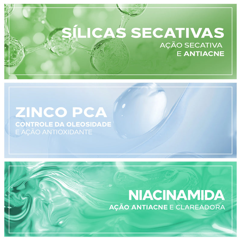 Creme Hidratante Ultra Matificante com Tripla Ação Secativa Para Peles Oleosas – Depore Mat Extreme Anti-Oleosidade 40g