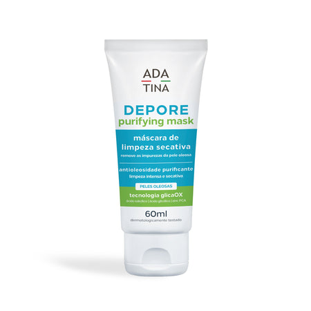 Máscara Facial Anti-Oleosidade 3 em 1 Para Acne Marcas e Oleosidade – Depore Purifying Mask 60ml