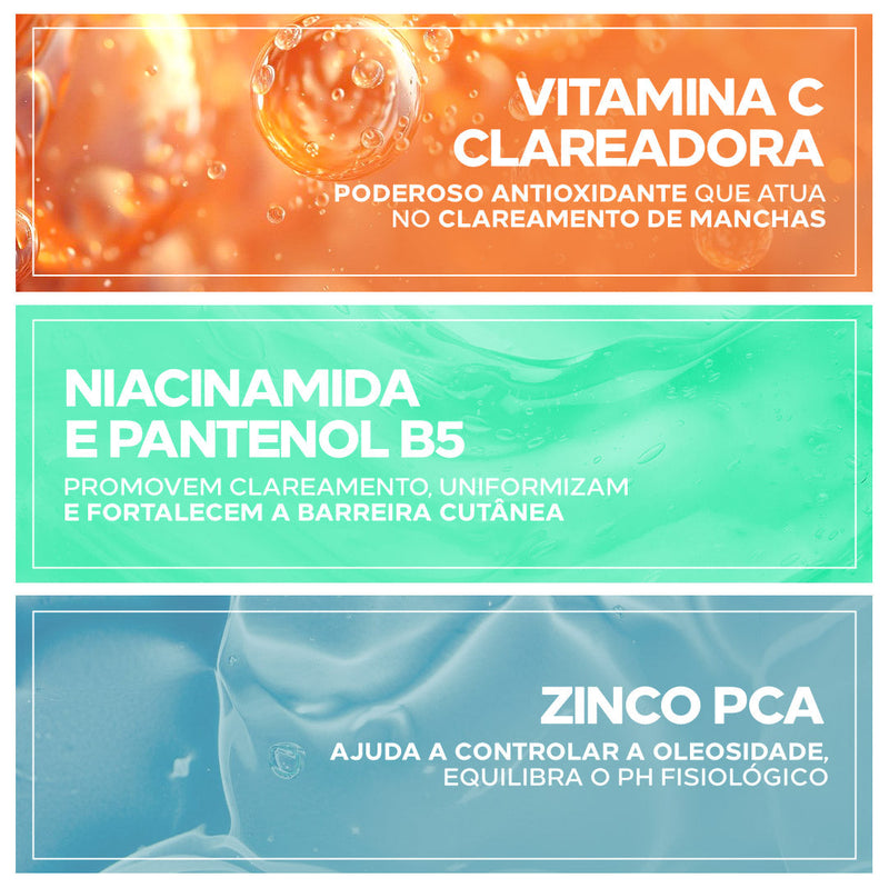 Gel de Limpeza Facial Clareador com Vitamina C – Pure C Ultra Purifying 250ml