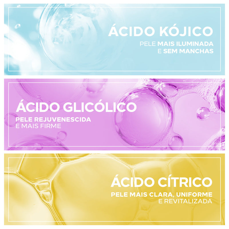 Sérum Anti-Manchas e Melasma com 3 Ácidos Clareadores – Clarivis High Potency 30ml