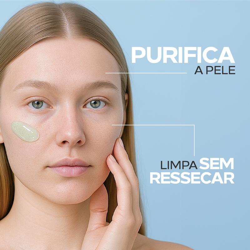 Gel de Limpeza Suave Para Pele Oleosa com Niacinamida e Probióticos – Depore Ultra Biotic Cleanser 250ml