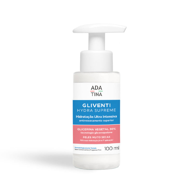 Hidratante Facial Para Pele Muito Seca com Ação Imediata – Gliventi Hydra Supreme 100ml