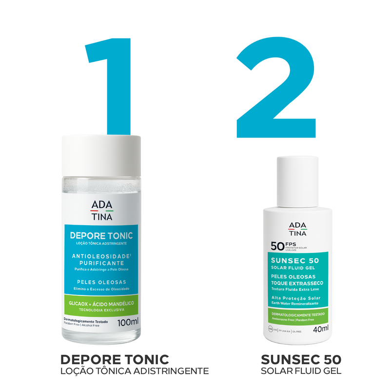 Loção Tônica Adstringente Antioleosidade Purificante – Depore Tonic