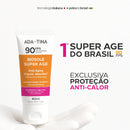 Protetor Solar 12HS Anti-Idade Toque Seco Anti-Calor – Biosole Super Age FPS 90 40ml