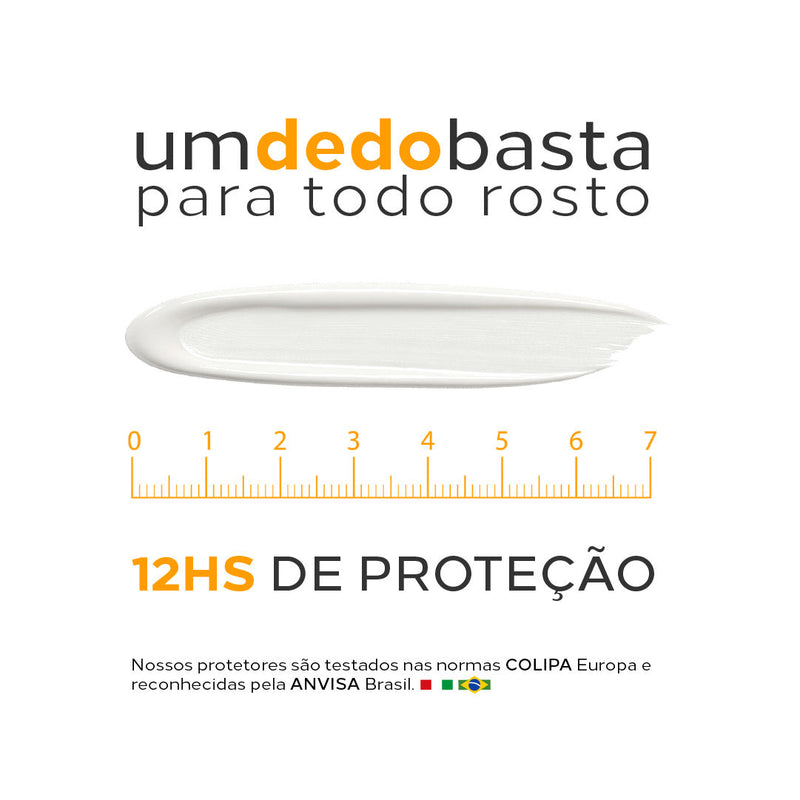 Protetor Solar 12HS Profissional Clareador Anti-Idade com Vitamina C – Pure C FPS 50 50ml