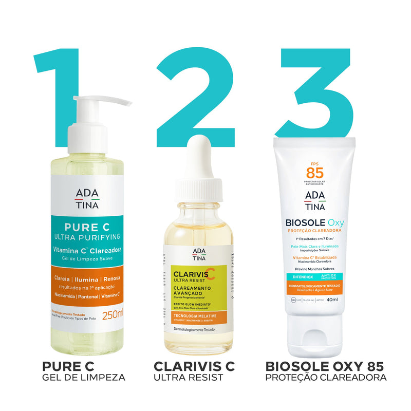 Protetor Solar Facial Clareador para Pele com Melasma - Biosole Oxy FPS 85 - 40ml