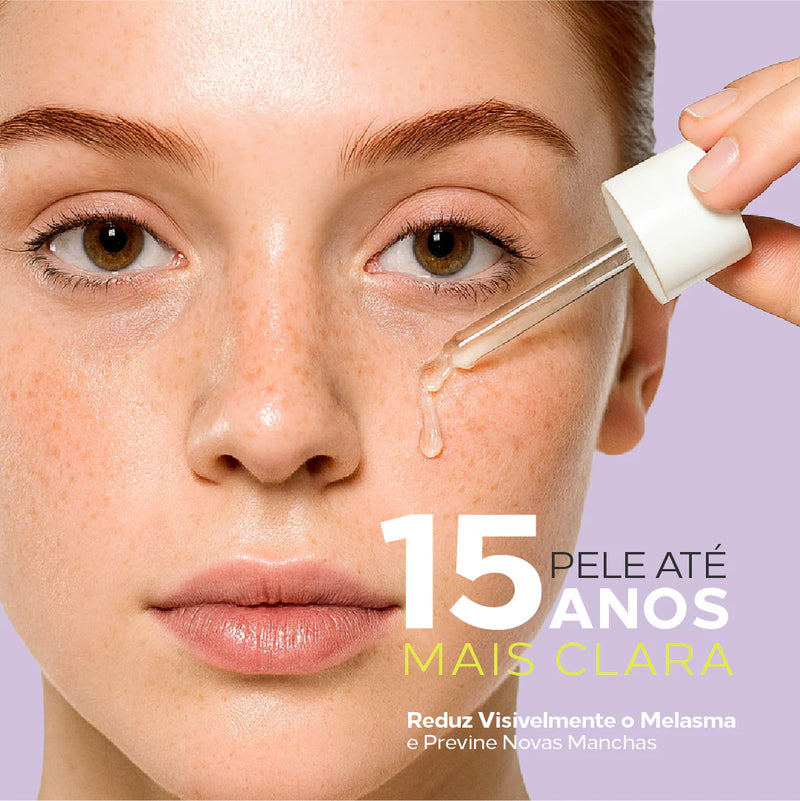 Sérum Clareador Facial Potente para Manchas Escuras e Melasma – Clarivis TX Ultra Clarify 30ml